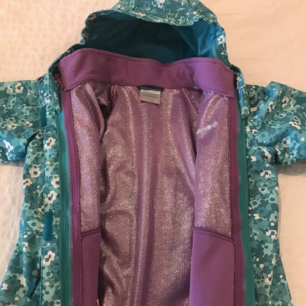 Columbia Girls Bugaboo Interchange Jacket Size 10/12
